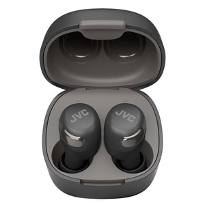 JVC - Écouteurs Compact avec Suppression de Bruit, Microphone et Contrôle Tactiles, Noir - Simple Boutique