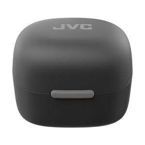 JVC - Écouteurs Compact avec Suppression de Bruit, Microphone et Contrôle Tactiles, Noir - Simple Boutique