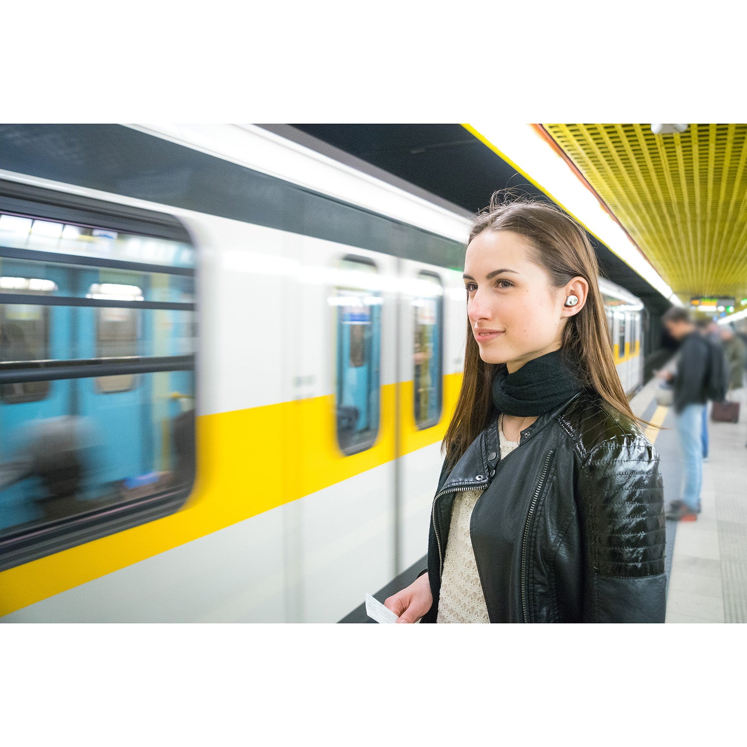 JVC - Écouteurs Compact avec Suppression de Bruit, Microphone et Contrôle Tactiles, Noir - Simple Boutique