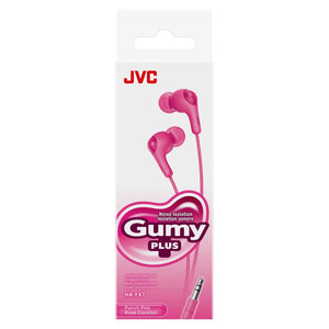 JVC - Écouteurs Intra-Auriculaire Filaire, Gumy Plus, Rose - Simple Boutique