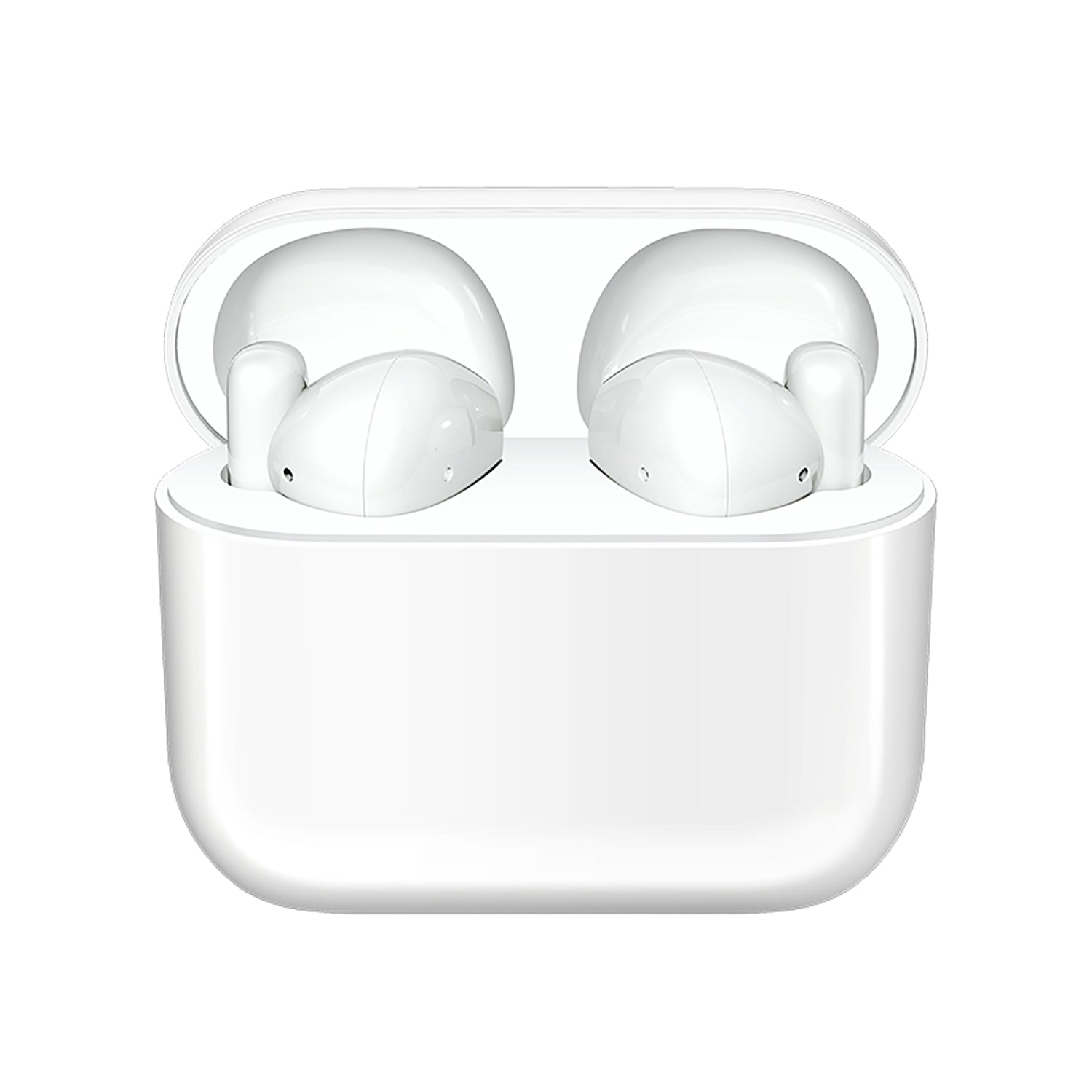 JVC - Écouteurs Intra-Auriculaires Sans-Fil avec Boitier de Recharge et Microphone Intégré, Blanc - Simple Boutique