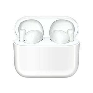 JVC - Écouteurs Intra-Auriculaires Sans-Fil avec Boitier de Recharge et Microphone Intégré, Blanc - Simple Boutique