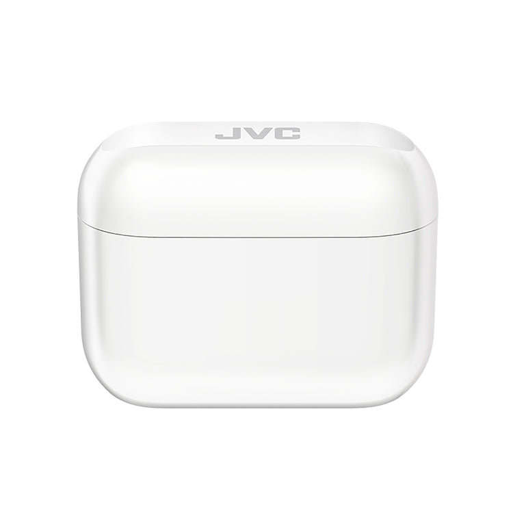 JVC - Écouteurs Intra-Auriculaires Sans-Fil avec Boitier de Recharge et Microphone Intégré, Blanc - Simple Boutique