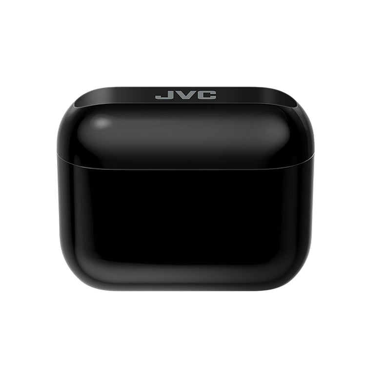 JVC - Écouteurs Intra-Auriculaires Sans-Fil avec Boitier de Recharge et Microphone Intégré, Noir - Simple Boutique