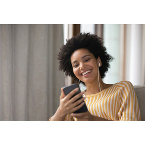 JVC - Écouteurs Intra-Auriculaires USB Type-C avec Microphone et Télécommande Intégré, Blanc - Simple Boutique