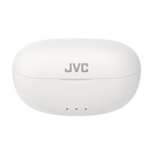 JVC HA-A7T2-W - Écouteurs Intra-Auriculaires Gumy, Bluetooth 5.3, Boitier de Recharge et Commandes Tactiles, Blanc - Simple Boutique