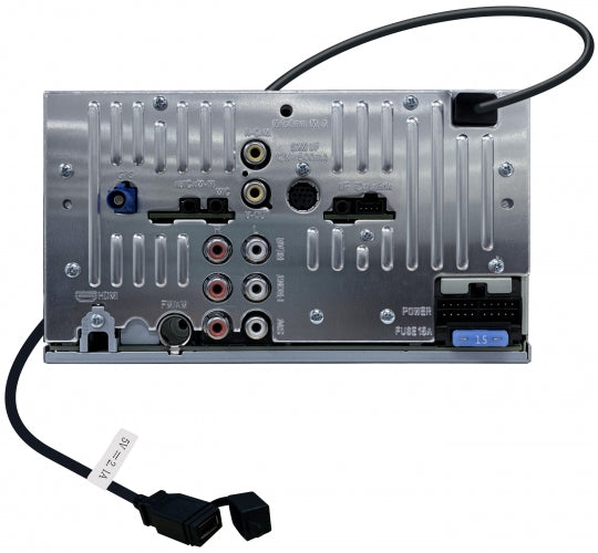 JVC – Récepteur Multimédia 7" HD, Apple CarPlay / Android Auto Sans Fil, Wi-Fi, HDMI, Bluetooth, Compatible SiriusXM - KW-M795BW - Simple Boutique