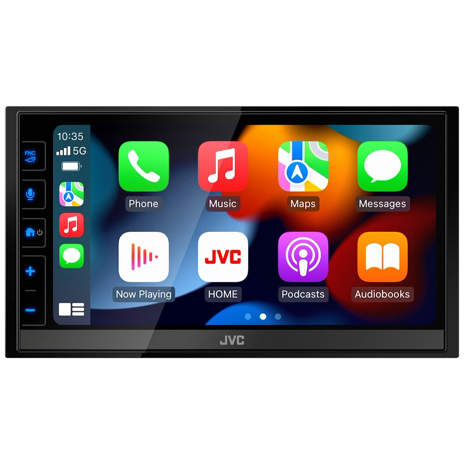 JVC - Récepteur Multimédia Numérique avec Écran Tactile de 6.8", Bluetooth, Pour Voiture, Noir - Simple Boutique