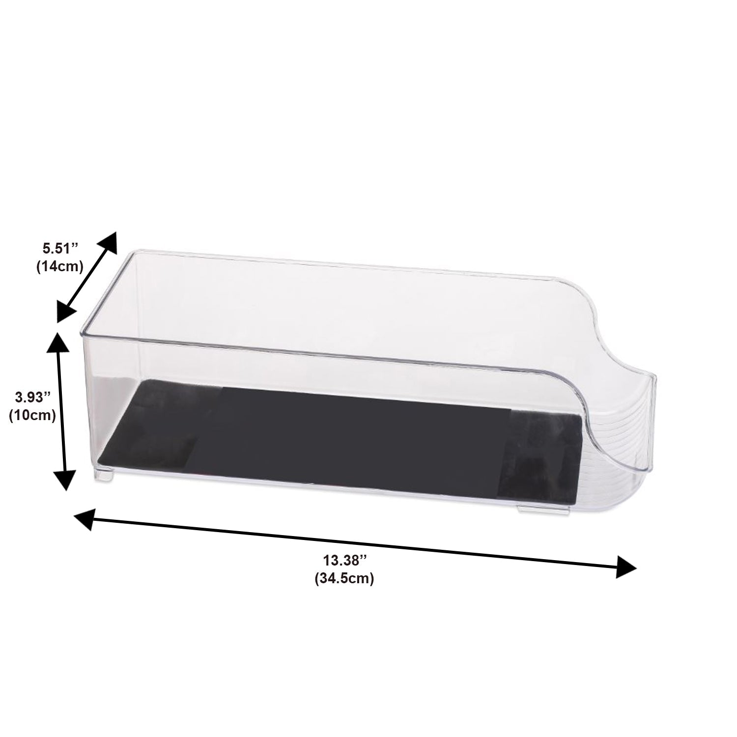 Jessar - Ensemble de 2 Organisateurs de Rangement pour Canettes, Capacité de 9, 34.5 X 14 X 10cm - Simple Boutique