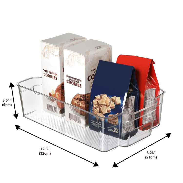 Jessar - Ensemble de 2 Organisateurs de Rangement pour Réfrigérateur ou Congélateur, 32 X 21 X 9cm - Simple Boutique