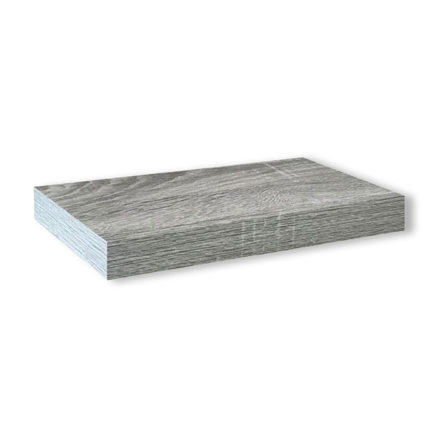 Jessar - Ensemble de 3 Tablettes Flottantes Murales, 15.75" x 9.25" x 1.5" , Gris - Simple Boutique