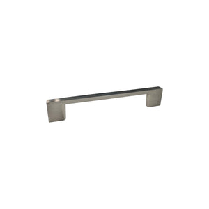 Jessar - Lot de 12 Poignées pour Armoire, 128mm de Hauteur, De la Collection Soho, Argent - Simple Boutique