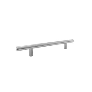 Jessar - Lot de 12 Poignées pour Armoire, 128mm de Hauteur, De la Collection Stanley, Argent - Simple Boutique