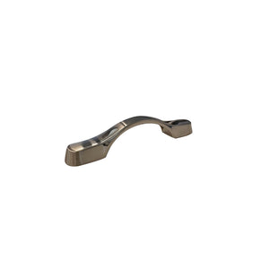 Jessar - Lot de 12 Poignées pour Armoire, 128mm de Hauteur, De la Collection Sunkey, Argent - Simple Boutique