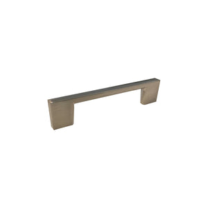 Jessar - Lot de 12 Poignées pour Armoire, 96mm de Hauteur, De la Collection Soho, Argent - Simple Boutique