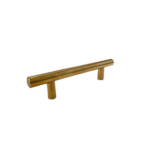 Jessar - Lot de 12 Poignées pour Armoire, 96mm de Hauteur, De la Collection Stanley, Doré - Simple Boutique