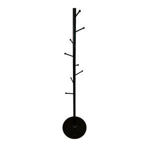 Jessar - Patère/Porte-Manteaux, 40cm x 40cm x 173cm, Noir - Simple Boutique