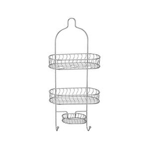 Jessar - Support Suspendu pour Accessoires de Douche, Argenté - Simple Boutique
