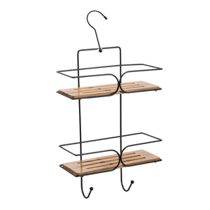 Jessar - Support Suspendu pour Accessoires de Douche, Noir - Simple Boutique