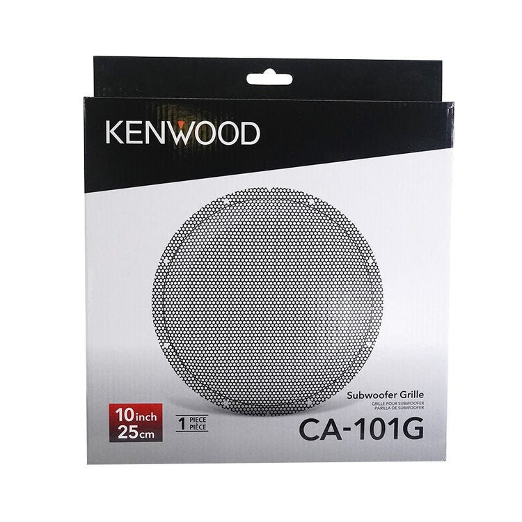 Kenwood Grille 10" pour Subwoofer KFC-XW1041 & KFC-W2541, Noir - CA-101G - Simple Boutique