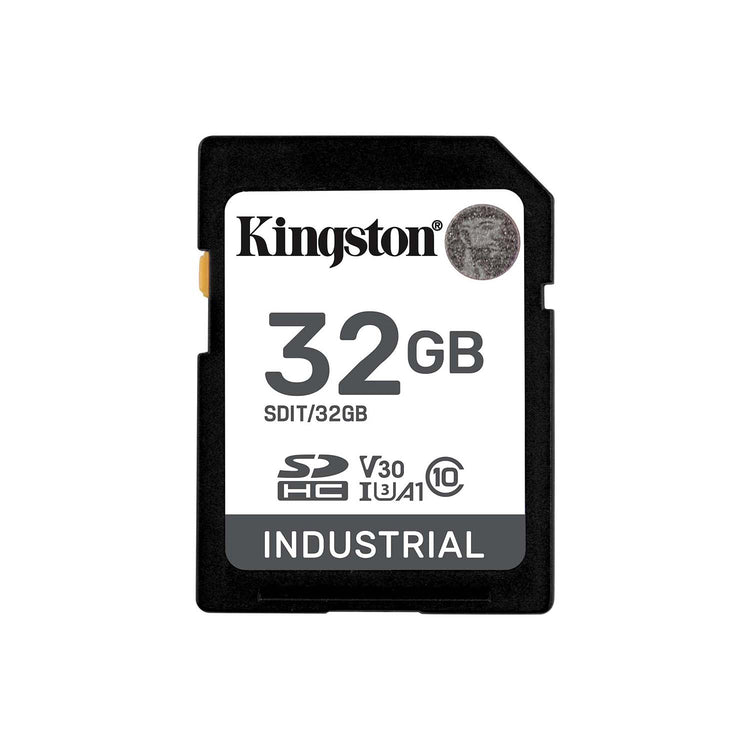 Kingston - Carte Mémoire SD Industrielle, Résistant aux Températures Extrêmes, Capacité de 32 Go - Simple Boutique