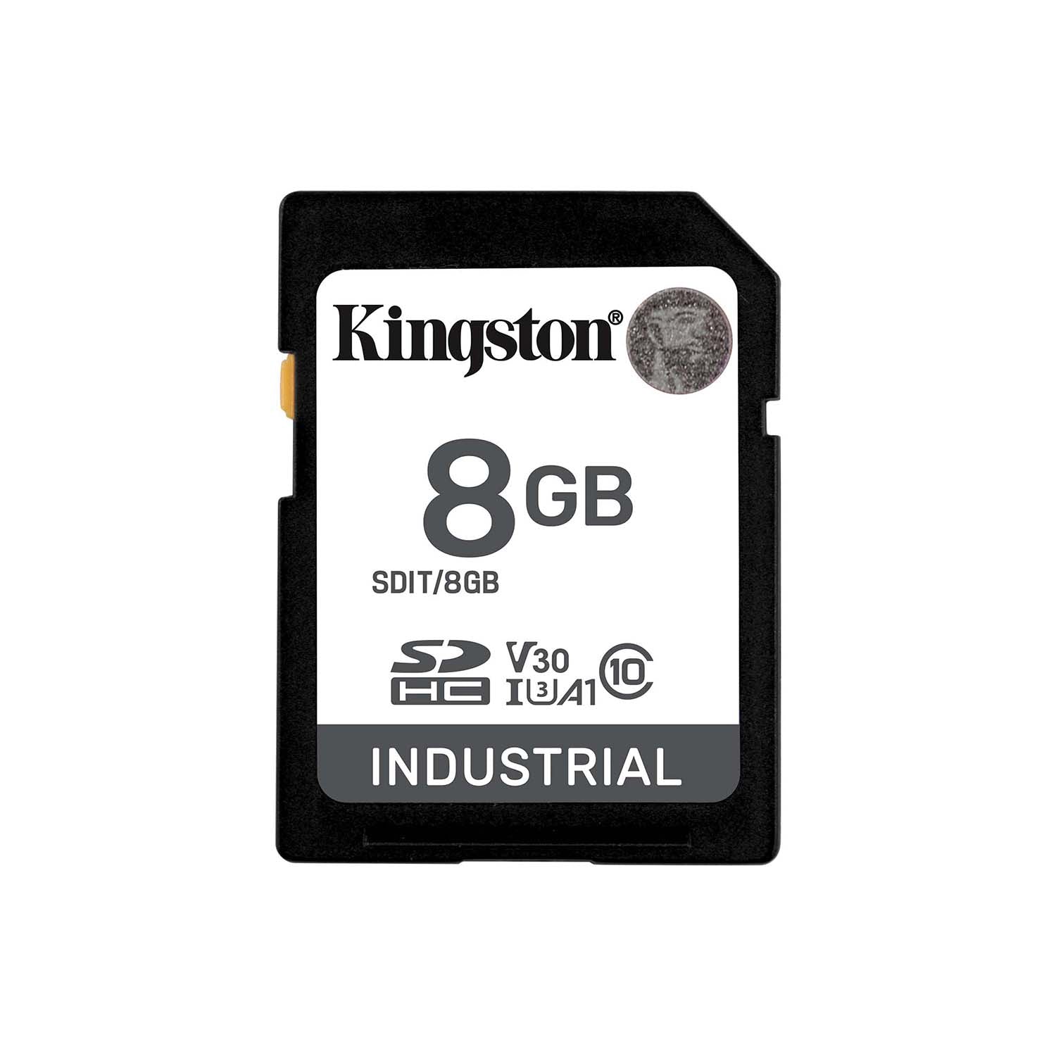 Kingston - Carte Mémoire SD Industrielle, Résistant aux Températures Extrêmes, Capacité de 8 Go - Simple Boutique