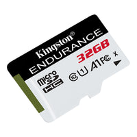 Kingston - Carte Mémoire microSD Haute Endurance, 95R/30W C10 A1 UHS-I, Capacité de 32 Go - Simple Boutique