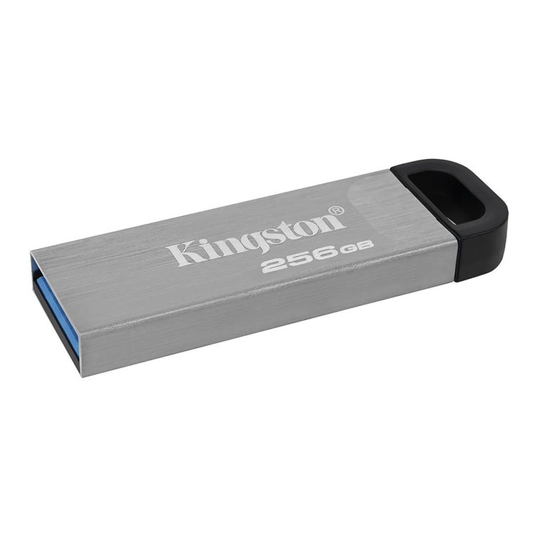 Kingston - Clé USB 3.2 DataTraveler Kyson, 200 Mo/s, Boitier en Métal, Capacité de 256Go - Simple Boutique
