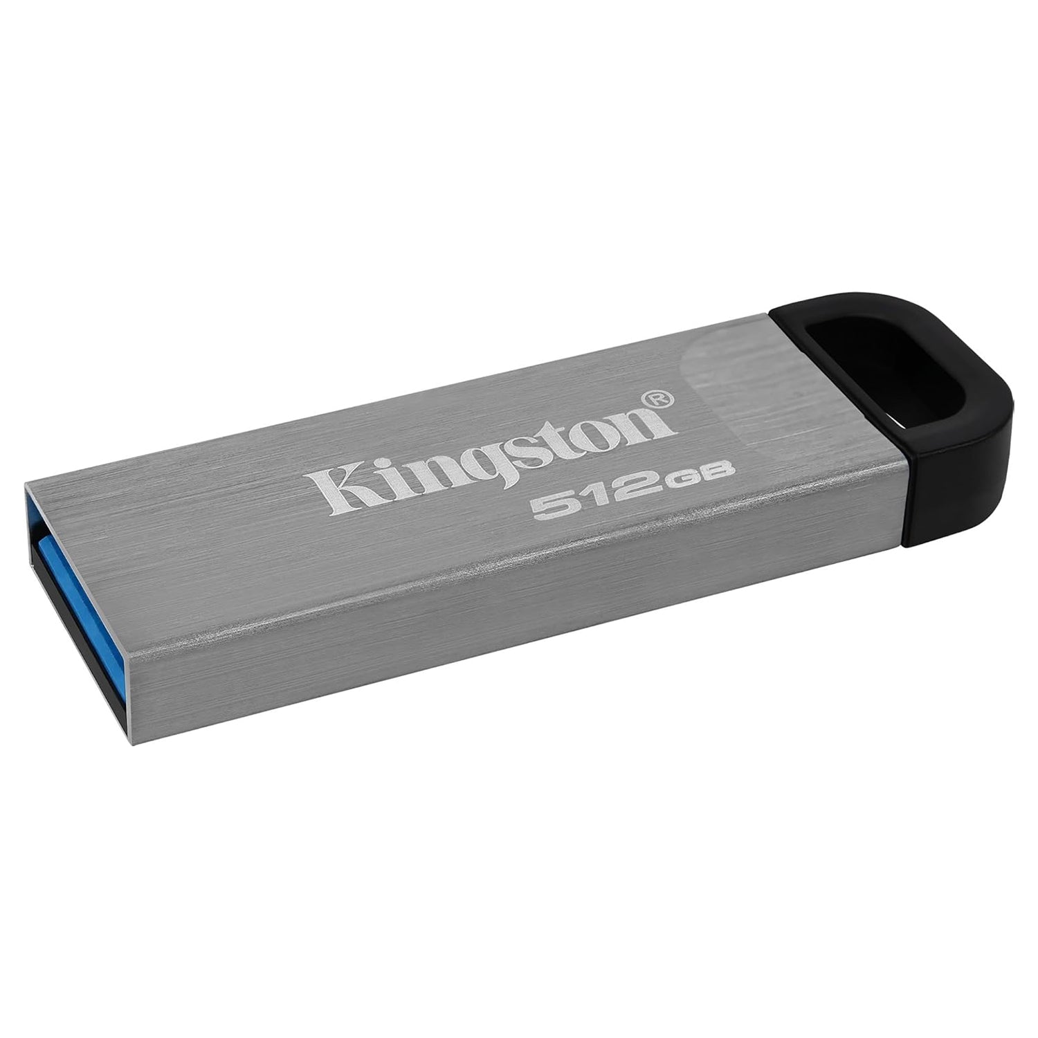 Kingston - Clé USB 3.2 DataTraveler Kyson, 200 Mo/s, Boitier en Métal, Capacité de 512Go - Simple Boutique