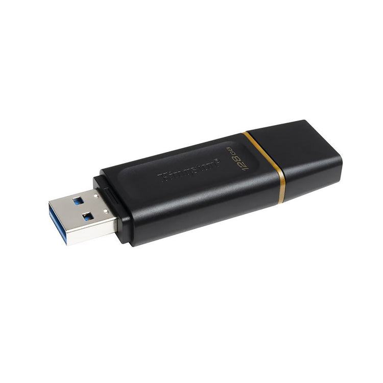 Kingston - Clé USB 3.2 Gen 1 DataTraveler Exodia, Capacité de 128 Go, Jaune - Simple Boutique