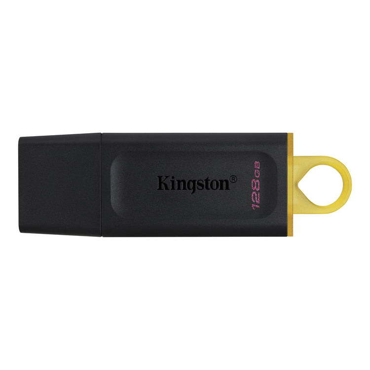 Kingston - Clé USB 3.2 Gen 1 DataTraveler Exodia, Capacité de 128 Go, Jaune - Simple Boutique