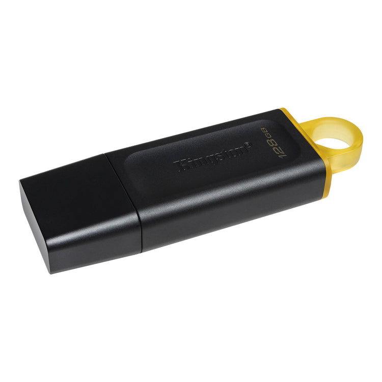 Kingston - Clé USB 3.2 Gen 1 DataTraveler Exodia, Capacité de 128 Go, Jaune - Simple Boutique