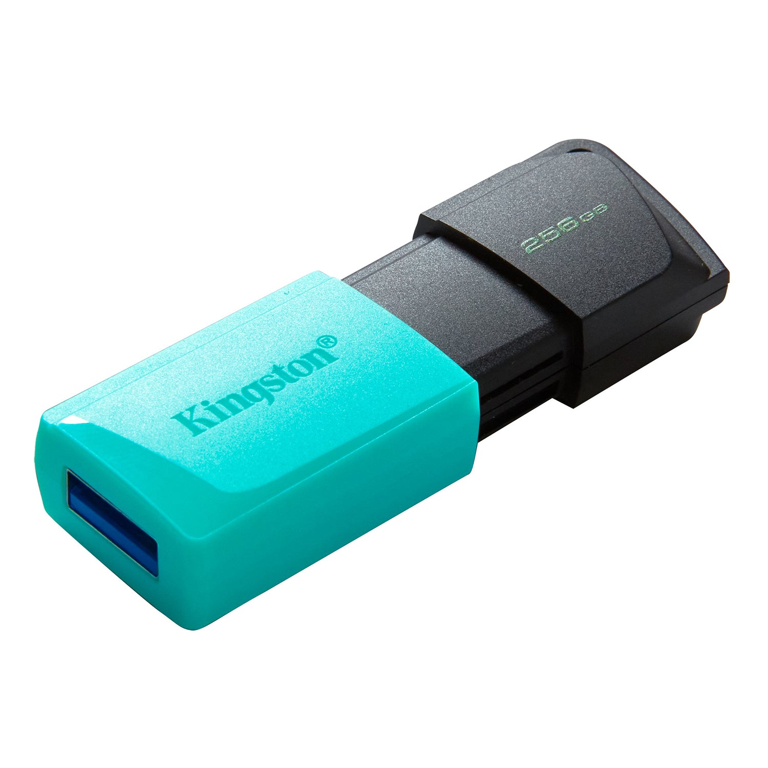 Kingston - Clé USB 3.2 Gen 1 DataTraveler Exodia M, Capacité de 256 Go, Turquoise - Simple Boutique