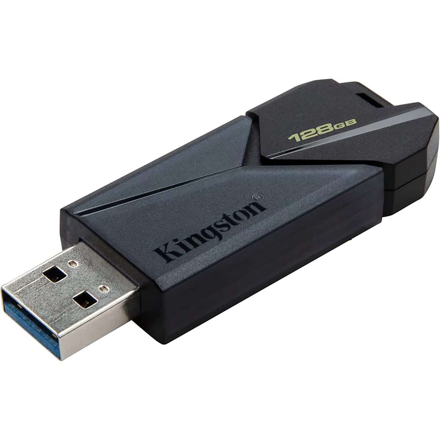 Kingston - Clé USB 3.2 Gen 1 DataTraveler Exodia Onyx, Capacité de 128 Go, Noir - Simple Boutique