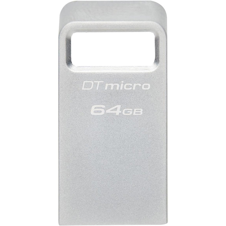 Kingston - Clé USB 3.2 Micro SD DataTraveler, 200 Mo/s, Boitier en Métal, Capacité de 64Go - Simple Boutique