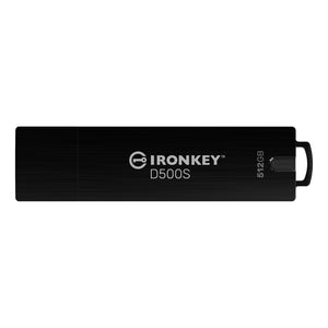 Kingston - Clé USB à Cryptage IronKey D500S, Certifié FIPS 140-3 niveau 3 (en attente), Capacité de 512 Go - Simple Boutique