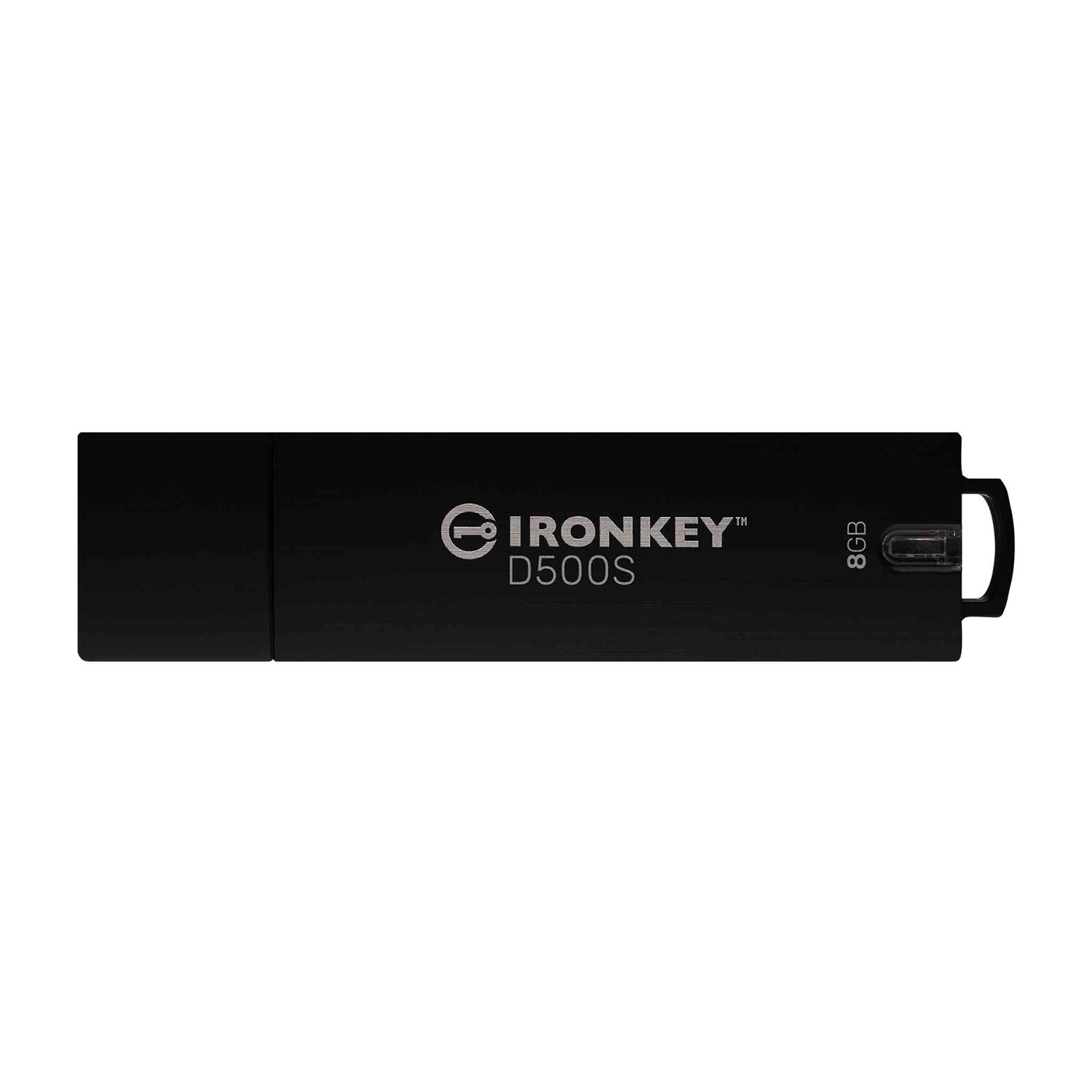 Kingston - Clé USB à Cryptage IronKey D500S, Certifié FIPS 140-3 niveau 3 (en attente), Capacité de 8 Go - Simple Boutique