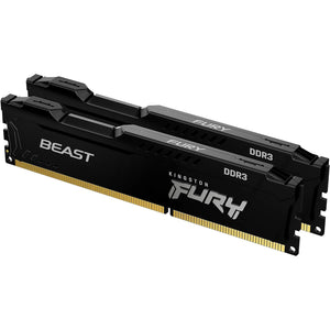 Kingston - Ensemble de 2 Modules de Mémoire Fury DDR3 16GO, 1866MHz, Non-ECC Unbuffered DIMM - Simple Boutique
