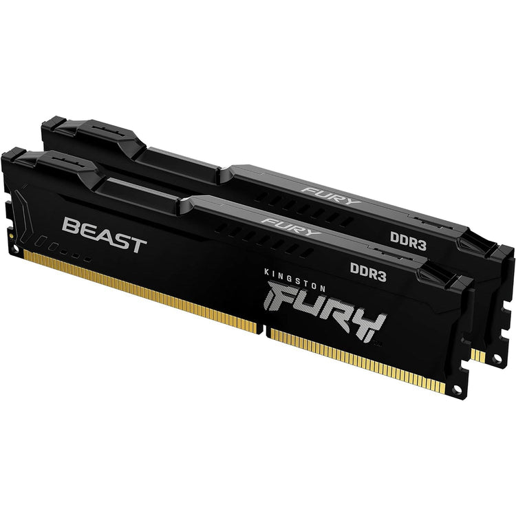 Kingston - Ensemble de 2 Modules de Mémoire Fury DDR3 16GO, 1866MHz, Non-ECC Unbuffered DIMM - Simple Boutique