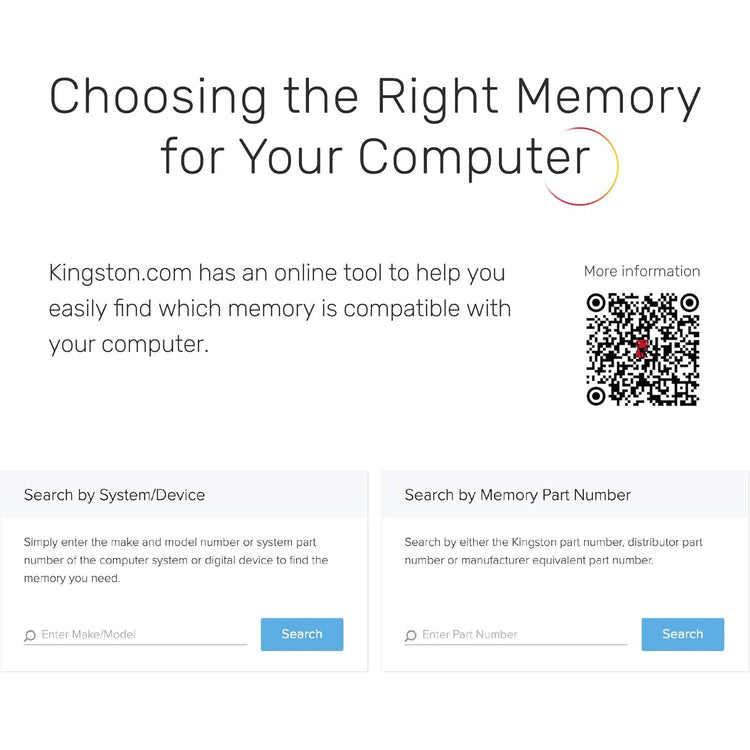 Kingston - Module de Mémoire 8GO DDR3L, 1600 MHz, Non-ECC Unbuffered SODIMM - Simple Boutique
