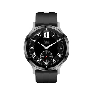 LetsFit - Montre Intelligente avec Moniteur de Fréquence Cardiaque et Suivi d'activité, Noir - Simple Boutique