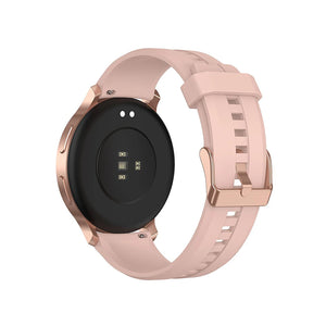 LetsFit - Montre Intelligente avec Moniteur de Fréquence Cardiaque et Suivi d'activité, Rose - Simple Boutique