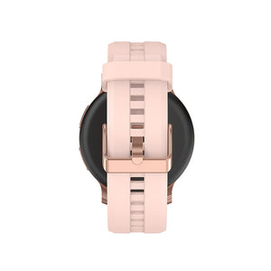 LetsFit - Montre Intelligente avec Moniteur de Fréquence Cardiaque et Suivi d'activité, Rose - Simple Boutique