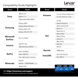 Lexar - Carte SDHC UHS-I Haute Performance Avec Adaptateur SD, Capacité de 32GO - Simple Boutique