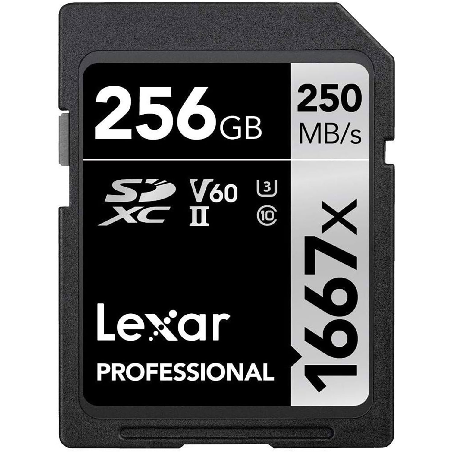 Lexar - Carte SDXC UHS-II/U3 1667X Professional, Jusqu'à 250 Mo/s de Lecture, Capacité de 256GO - Simple Boutique