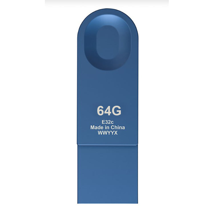 Lexar - Clé USB 3.2 Dual Drive Type-C JumpDrive E32c, Capacité de 64GB - Simple Boutique