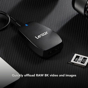 Lexar - Lecteur Professionnel USB 3.2 CFExpress Type B, Jusqu'à 1700 Mo/s en Lecture, Noir - Simple Boutique