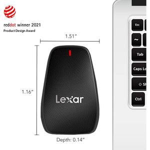 Lexar - Lecteur Professionnel USB 3.2 CFExpress Type B, Jusqu'à 1700 Mo/s en Lecture, Noir - Simple Boutique