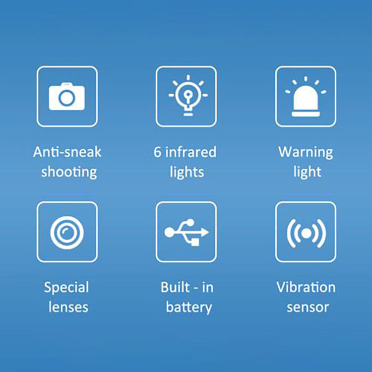 Linkit Security - Détecteur de Caméra Cachée avec Une Distance de Balayage de 10 Mètres, Noir - Simple Boutique