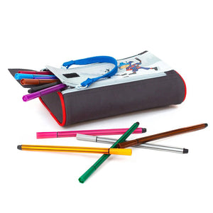 Louis Garneau - Étui à Crayon avec 2 Fermetures Éclaires, Grande Ouverture, Collection Hockey - Simple Boutique